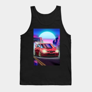 Subaru Impreza WRX STi Hawkeye (2006) Cyberpunk City Tank Top